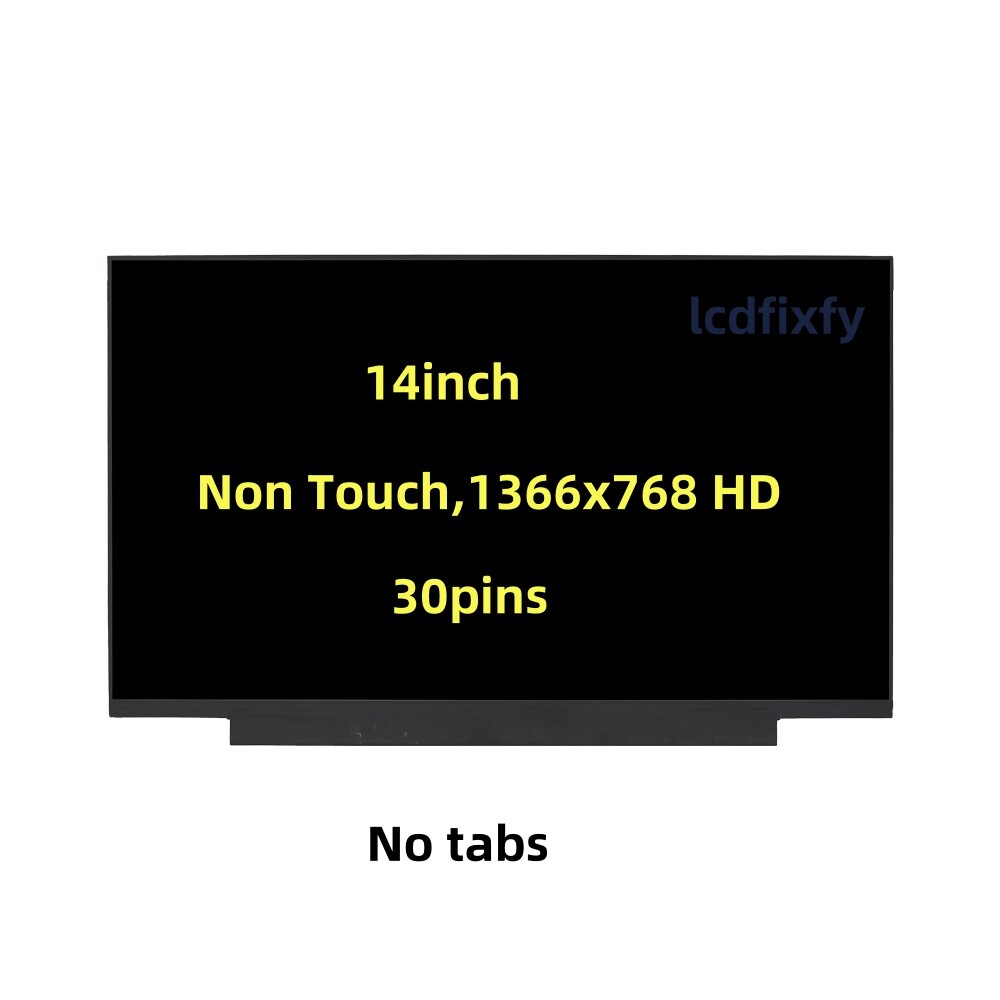 For NT140WHM-N51 14" Laptop Led Lcd Screen HD 1366x768 30 Pin