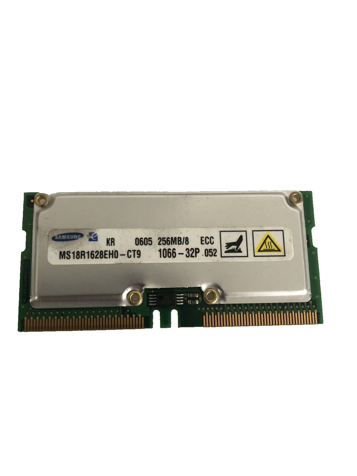 SAMSUNG MS18R1628EH0-CT9 160-pin Rambus 256MB 256/8 ECC 1066-32P SoDimm