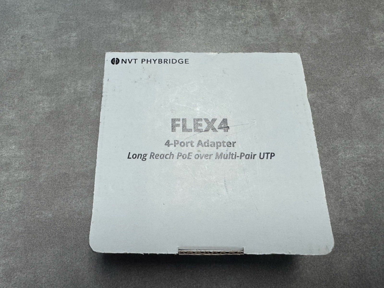 Nvt Phybridge Flex4 Long Reach PoE Over UTP PN:NV-FLX-04