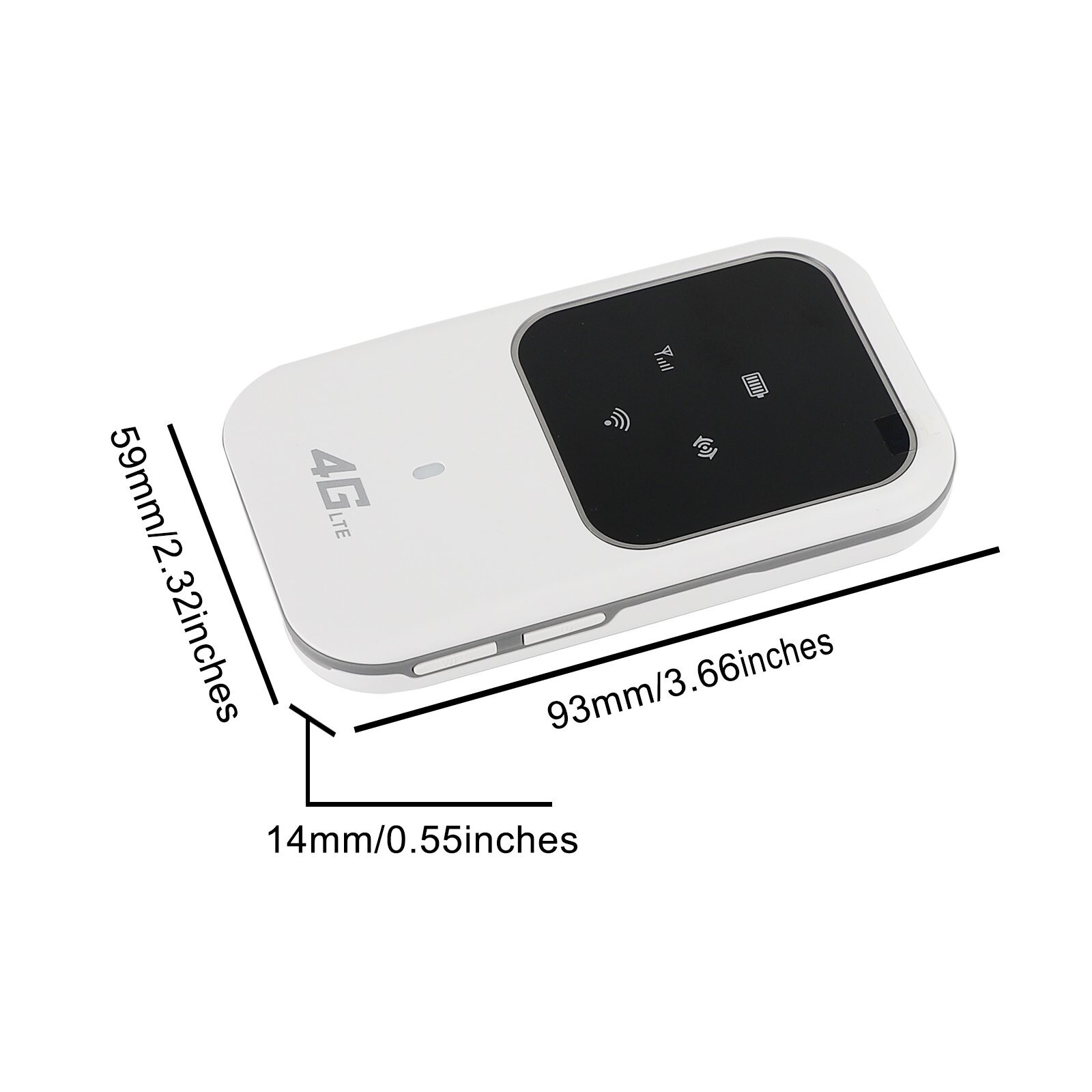 4G LTE Mobile Broadband Wireless Router Portable Hotspot SIM Unlocked WiFi Modem