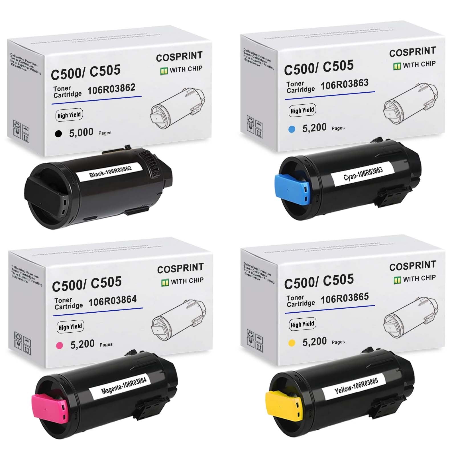 Cosprint C500 C505 C500/C505 Toner Cartridges Compatible for Xerox VersaLink