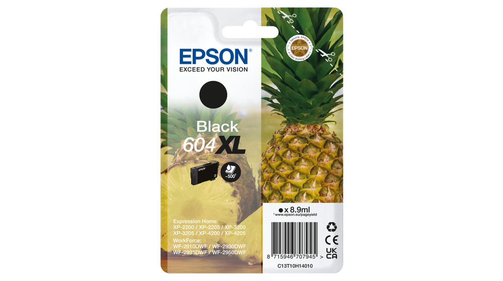 Epson 604XL Original Pineapple Black Ink Cartridge