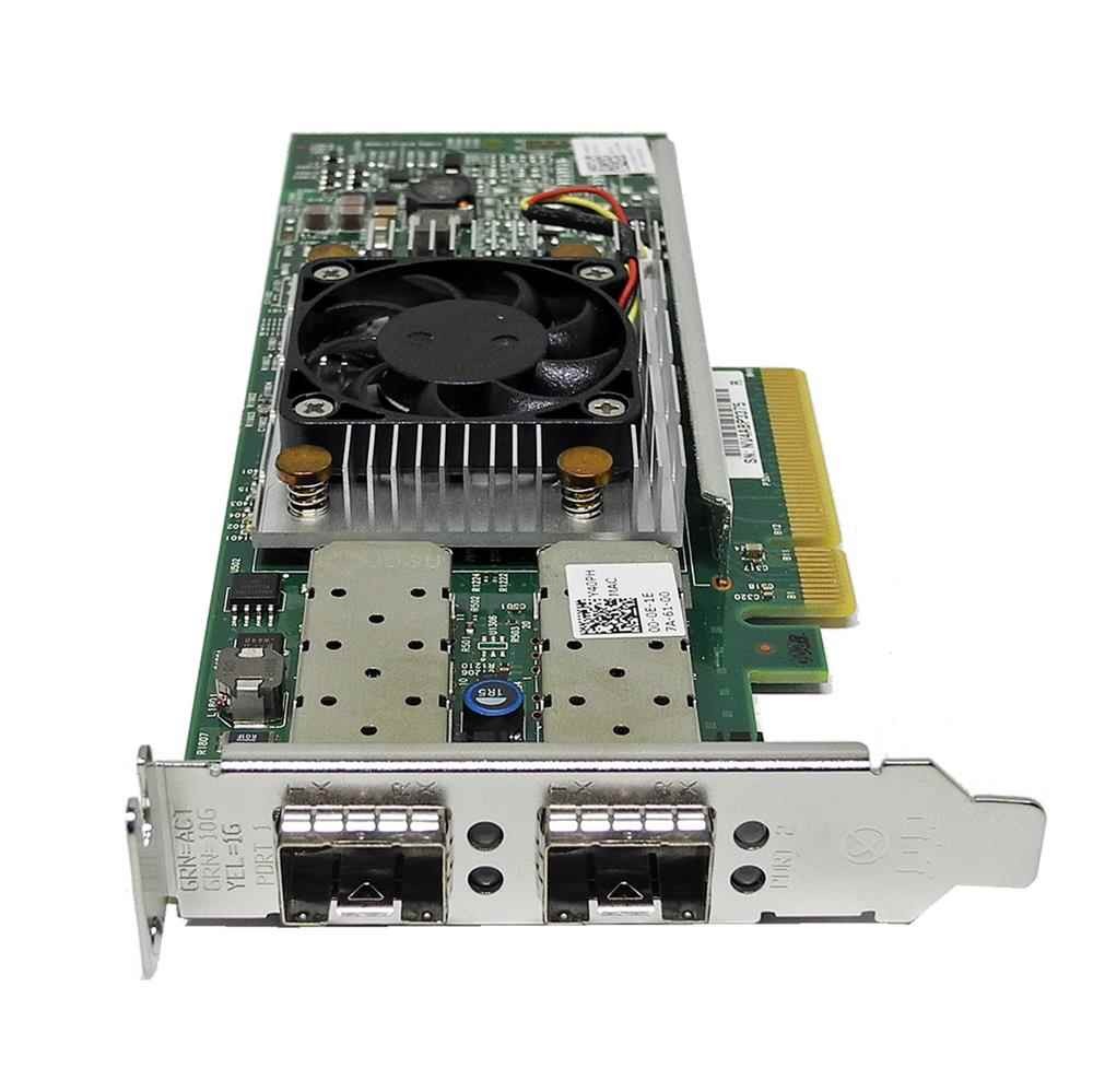 DELL BroadCom 57810S Network Card 2x10GbE Port PCIe 0Y40PH Y40PH+ 2x GBIC LP