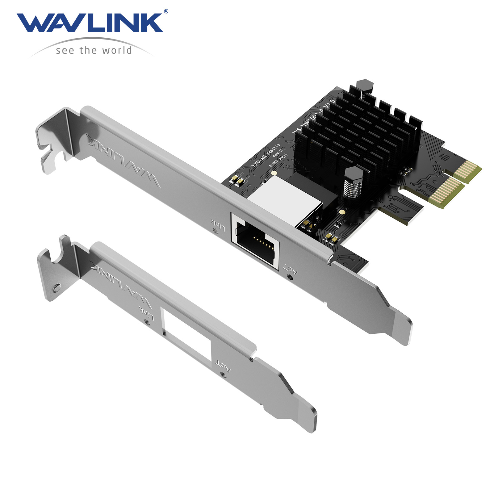 NEW 10000/5000/2500Mbps Base-T PCIe Network Card PCI Express Ethernet Adapter