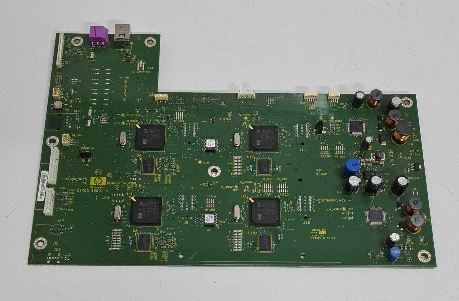HP Q7405-80001 A Scanner Board Controller Q7405-60001 PCB