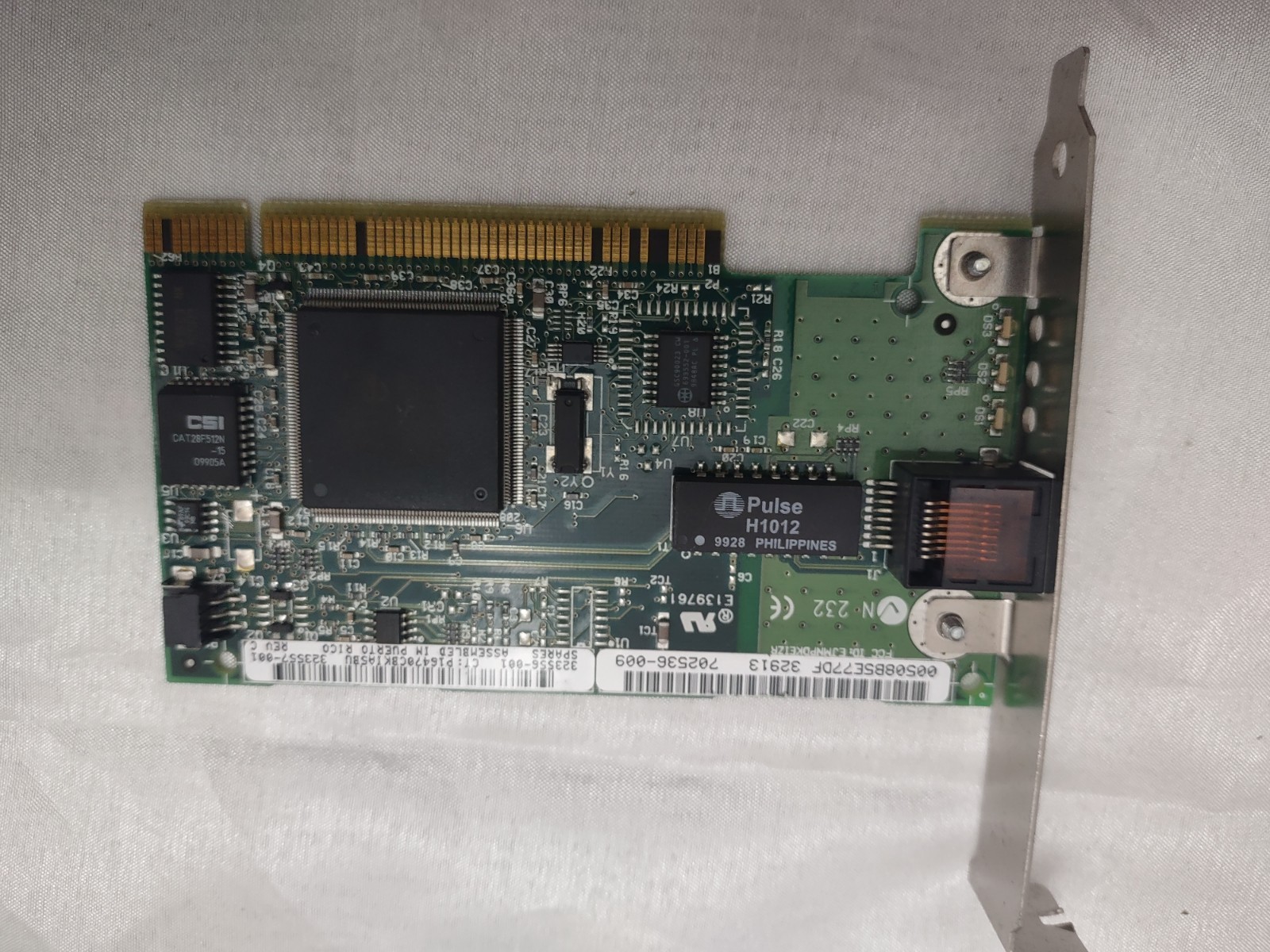 Compaq NC3121 10/100 Fast Ethernet Network Interface Card 323556-001 323557-001