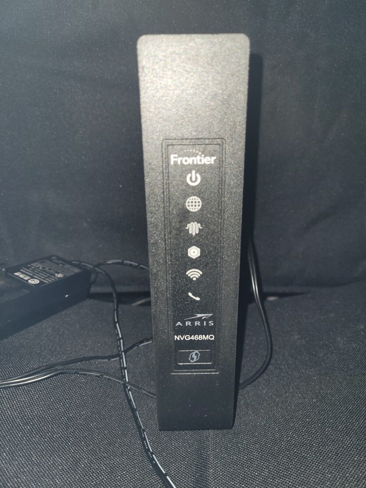 Arris Frontier Ethernet Gateway Wi-Fi Modem Router NVG468MQ with Cat5