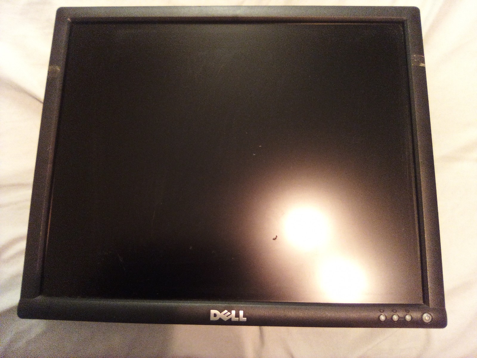 TITLE Dell 1703FPs 17" LCD Monitor – VGA/DVI – Includes Power & Video Cables – T