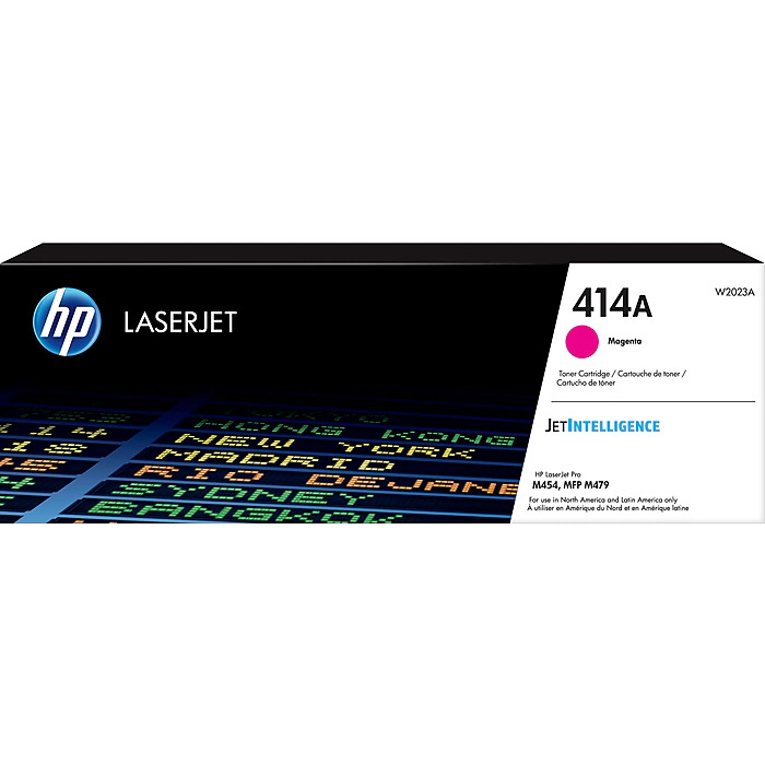 HP 414A Magenta Standard Yield Toner Cartridge (W2023A) - Box opened - not used 