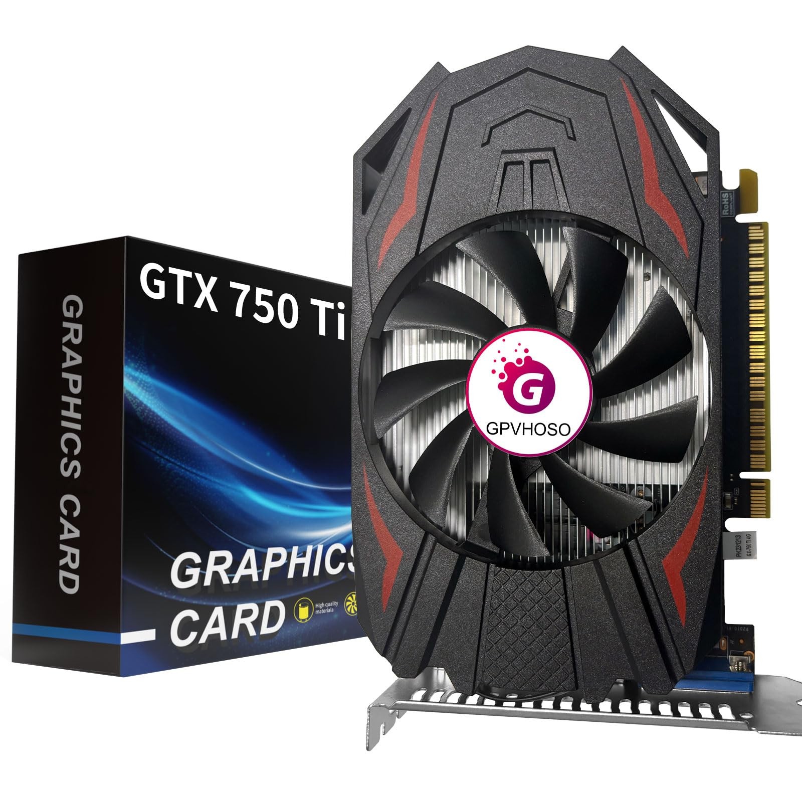GTX 750Ti 4GB GDDR5 Graphics Card, 640SP 128bit Direct X12 Computer Video Cards,