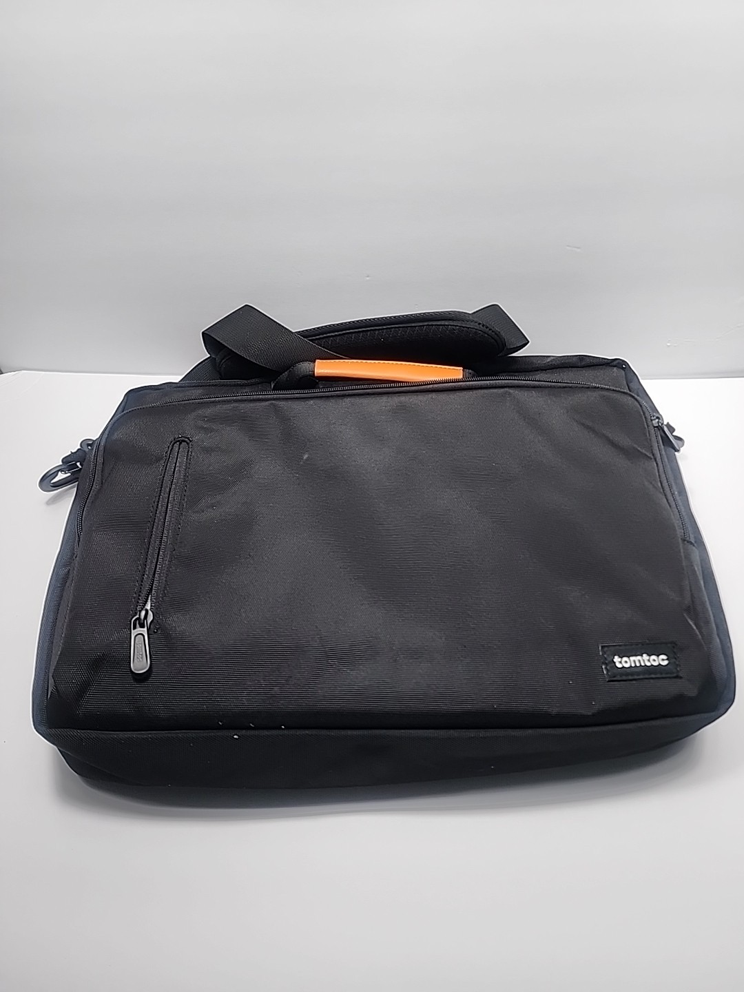 tomtoc Laptop Shoulder Bag for 15.6” Multi-Functional Business Laptop Briefcase