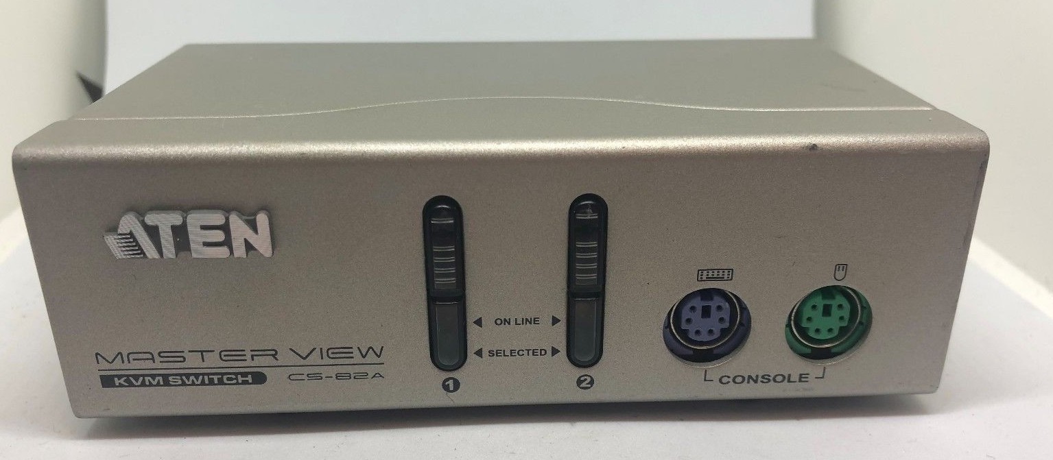 ATEN MASTERVIEW CS-82A KVM Switch, R1S9.7B1