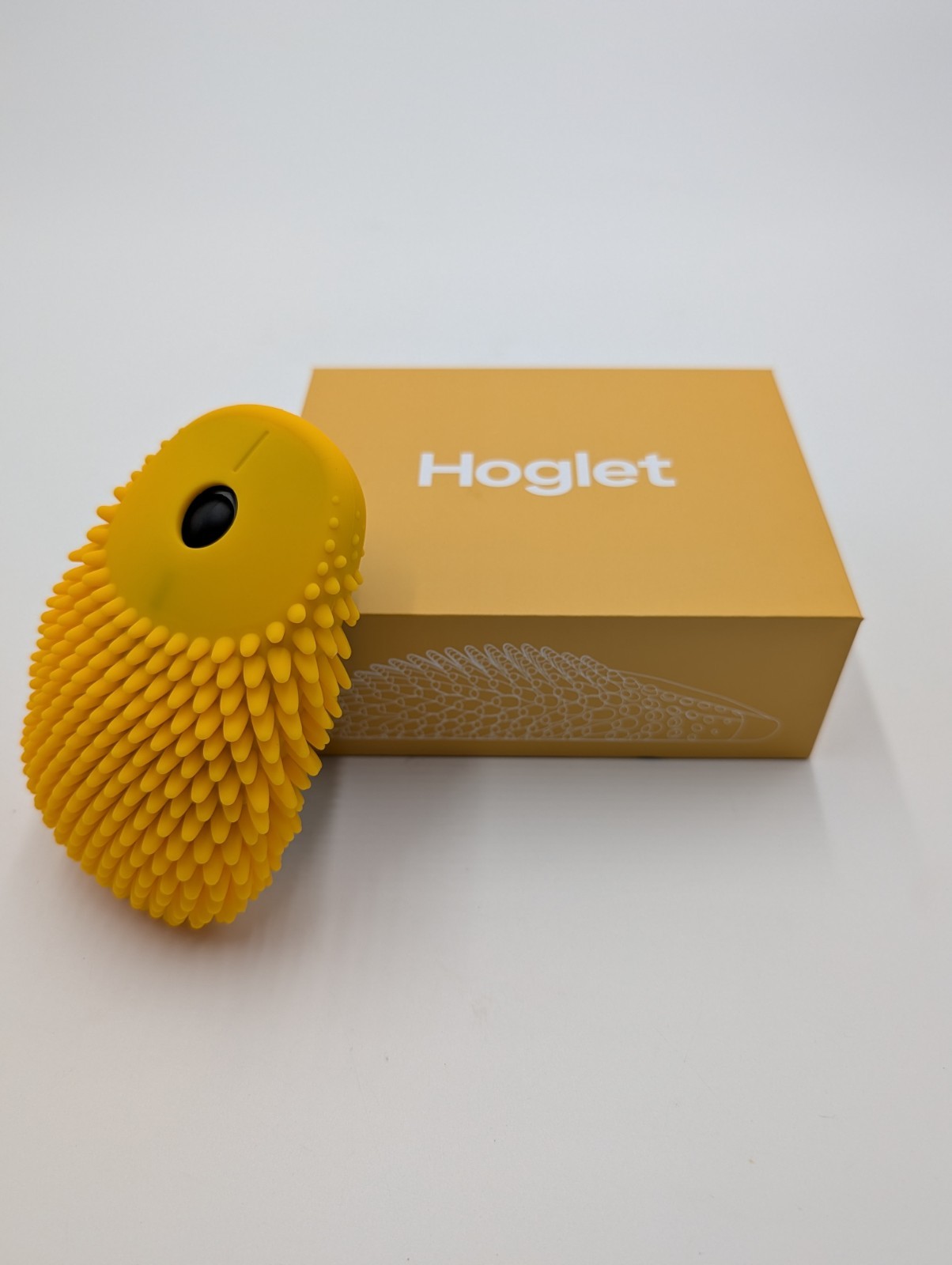 Sensory Fidget Wireless Mouse - SO CUTE - Yellow Hedgehog Hoglet NEW IN BOX