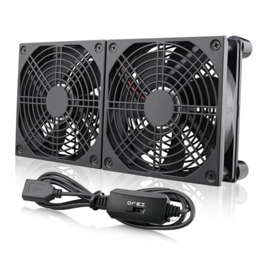 240mm Router Cooling Fan for Computer Cooler Small Box 5V USB 240mm USB fan