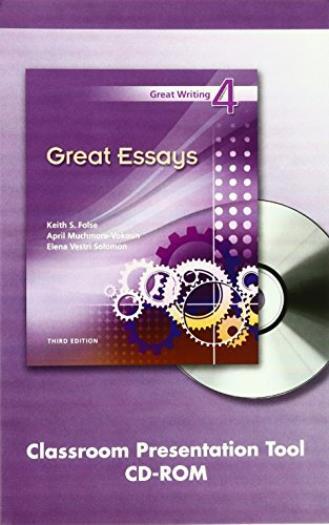 Great Writing 4: Great Essays: Classroom Presentation Tool 3rd PC CD-ROM Heinle