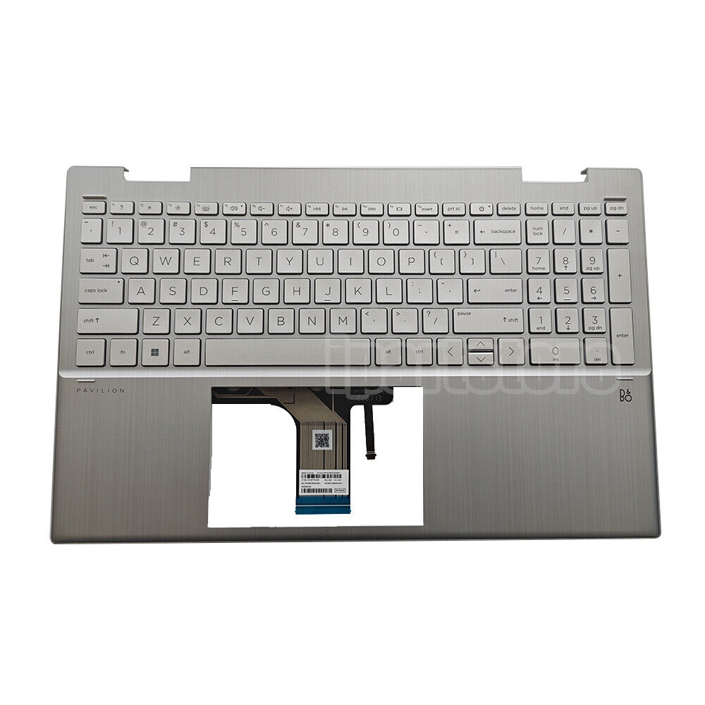 New For HP Palmrest Backlit Keyboard 15-ER 15-ER0051NR M45130-001M45127-001