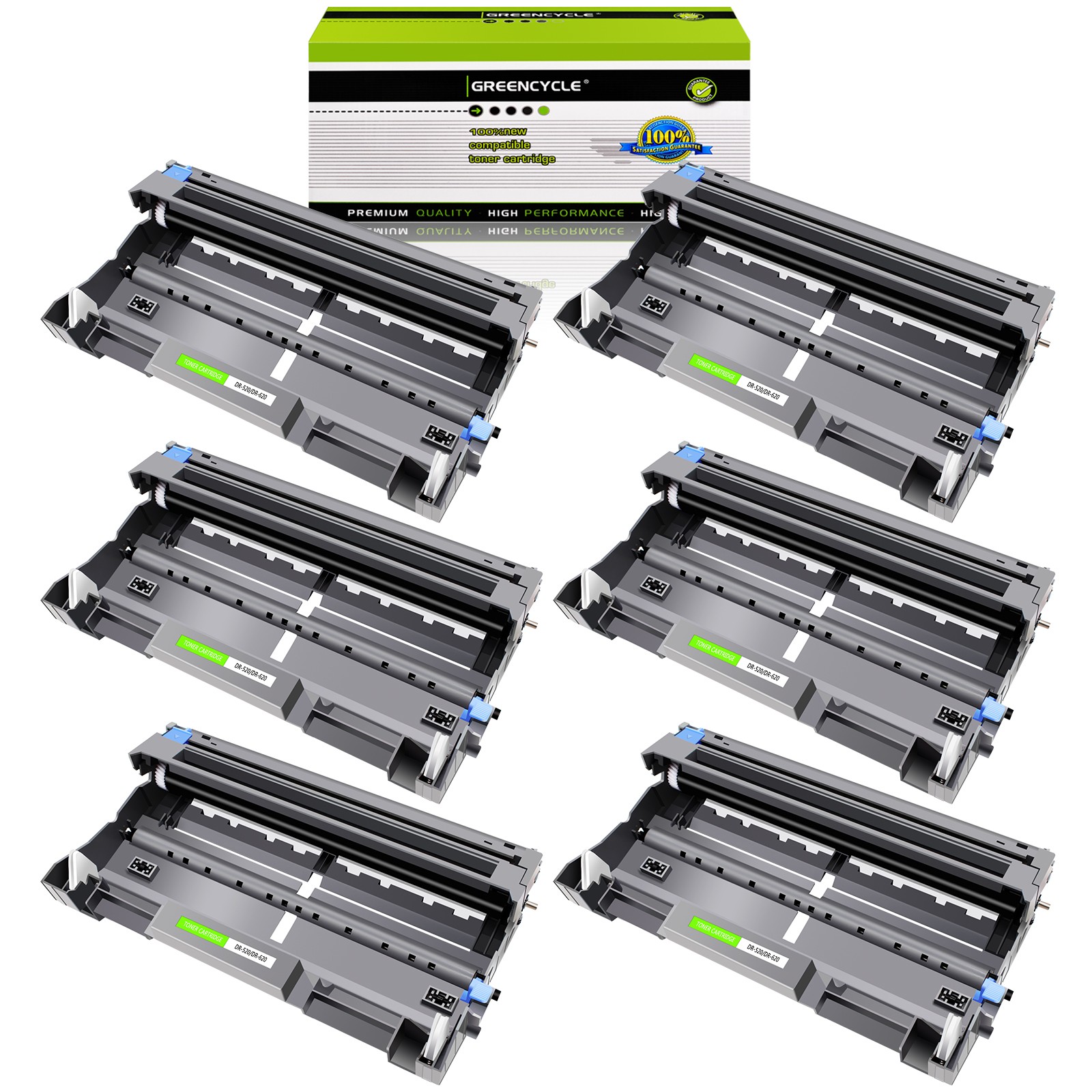 6PK DR520 Drum Unit Compatible For Brother DCP-8065DN HL-5240 MFC-8670DN 8870DW