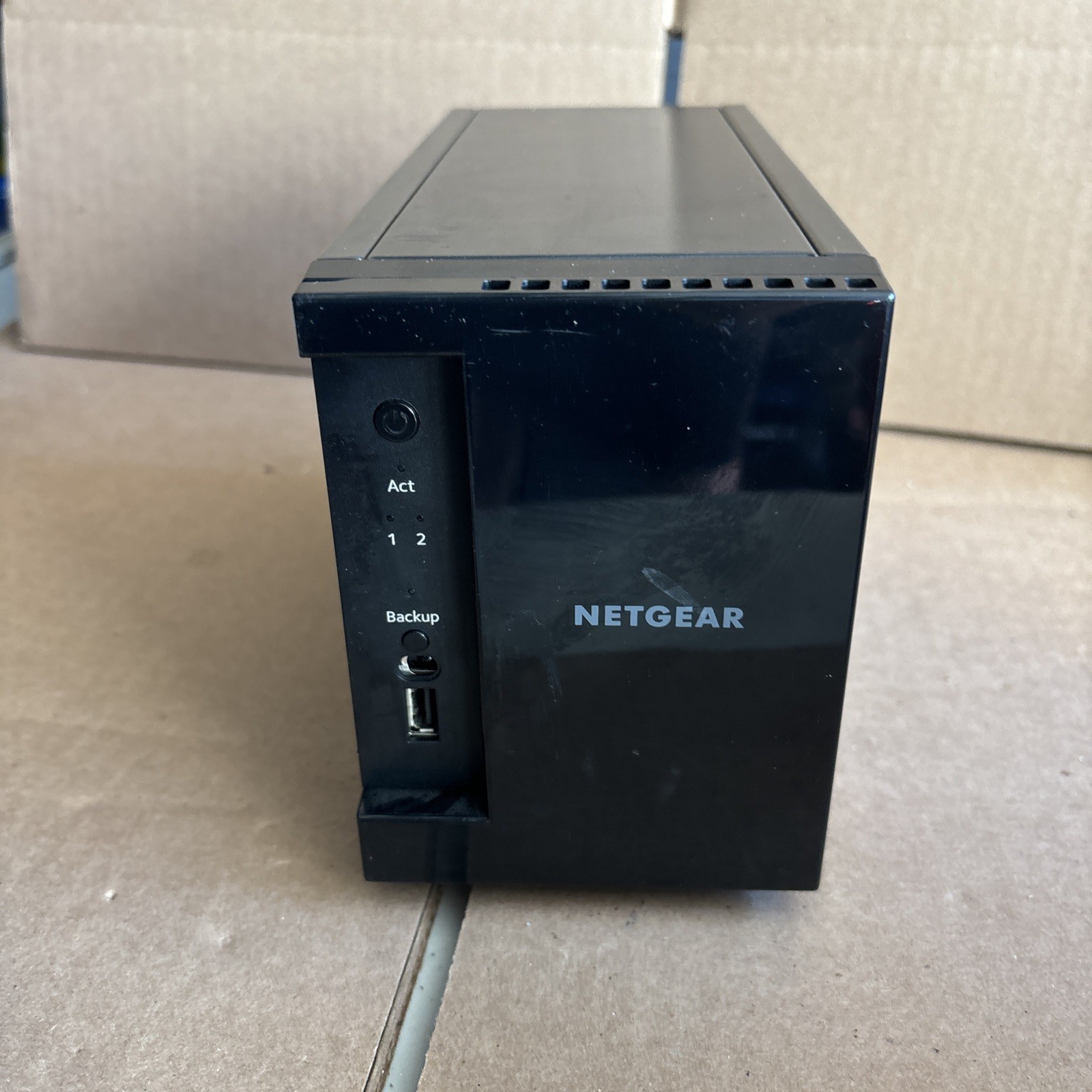 Netgear RN31200 RND-2D 2-Bay Ready NAS 312 (No HDD, No Disks) UNTESTED READ