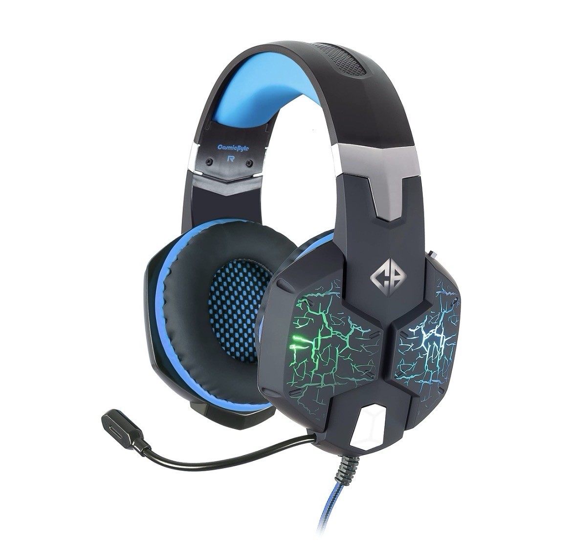 Cosmic Byte G1500 7.1 Channel USB Headset for PC RGB LED Lights and Vibration