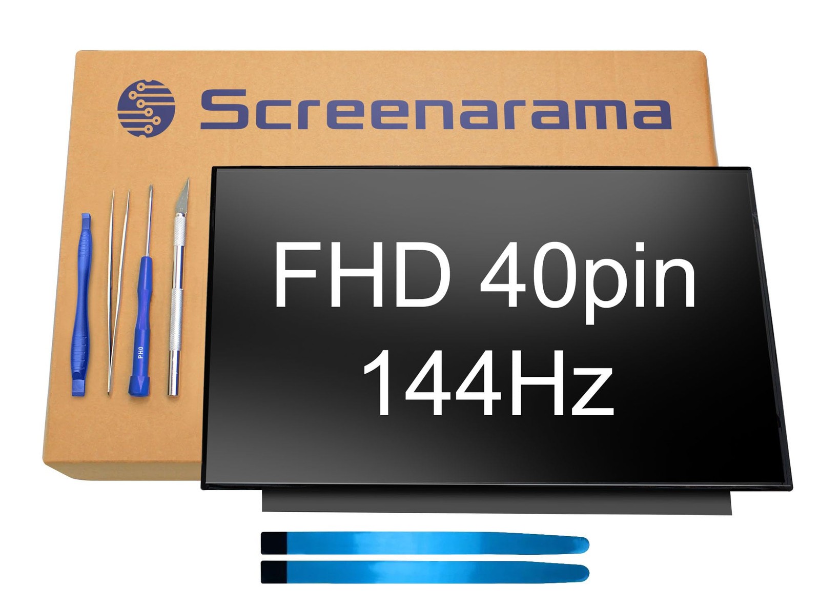 SCREENARAMA Laptop Screen Replacement 15.6 FHD Matte
