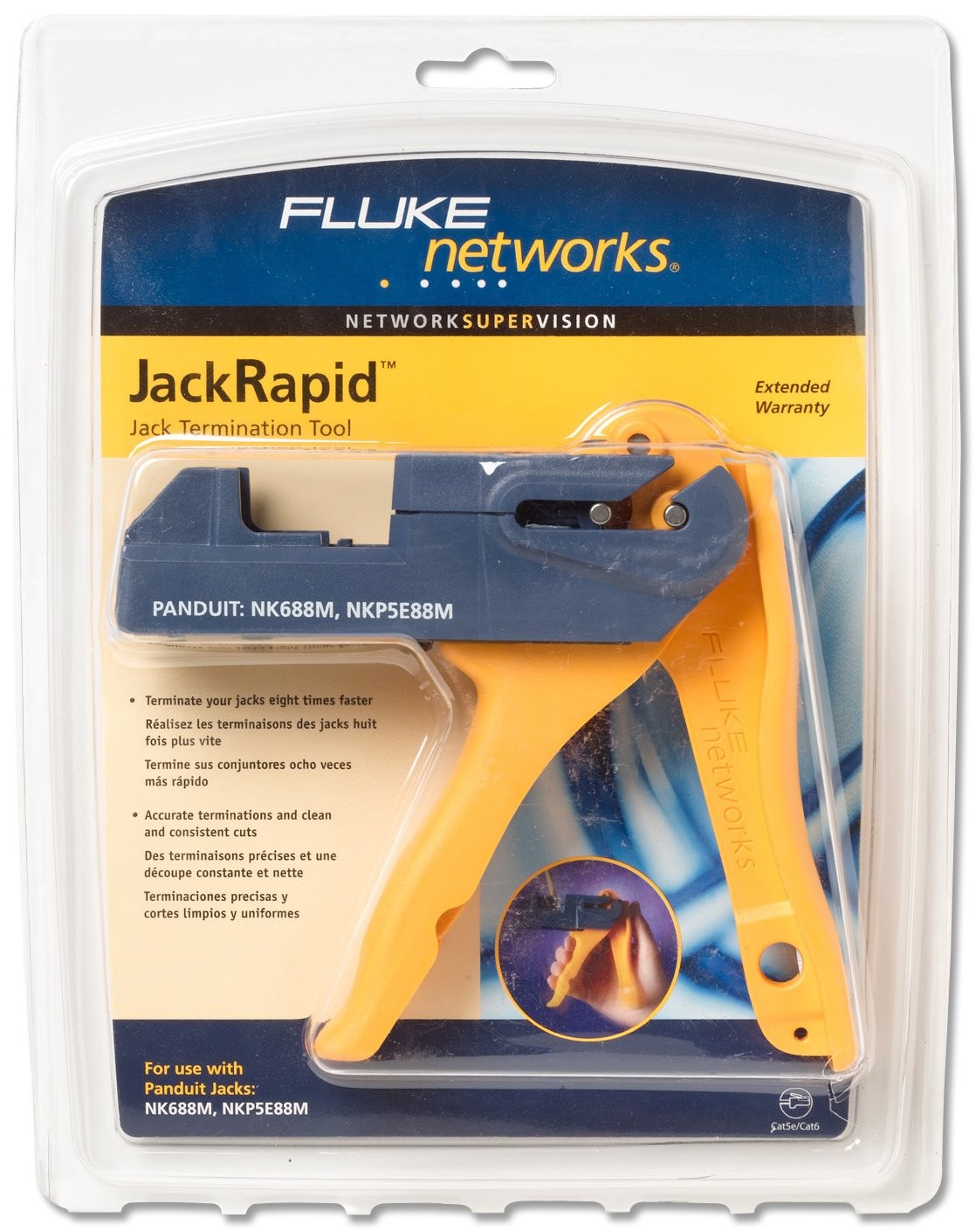 Fluke Networks JackRapid Termination Tool (JRPAN2)