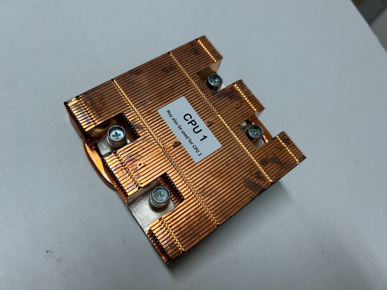 Dell PowerEdge FC630 104MM CPU1 High Performance Heatsink 135W Screw Down 5JNGY