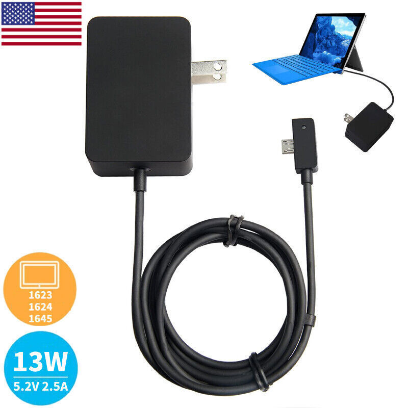 AC Power Adapter Charger For Microsoft Surface 3 Tablet - Model 1623 1624 1645