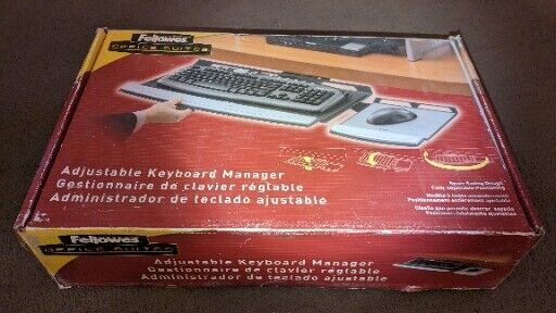 Fellowes CRC80313 Office Suites Adjustable Keyboard Manager Drawer New In Box