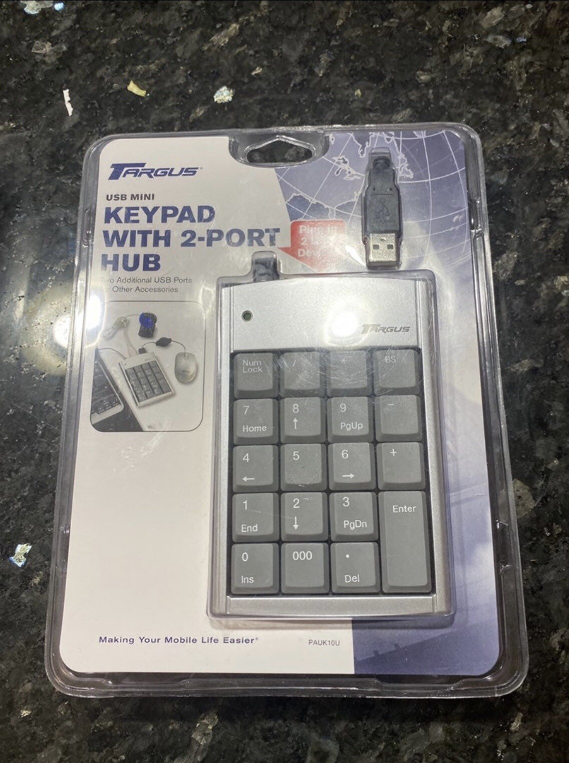 Genuine Targus USB Numeric Keypad PAUK10U  New