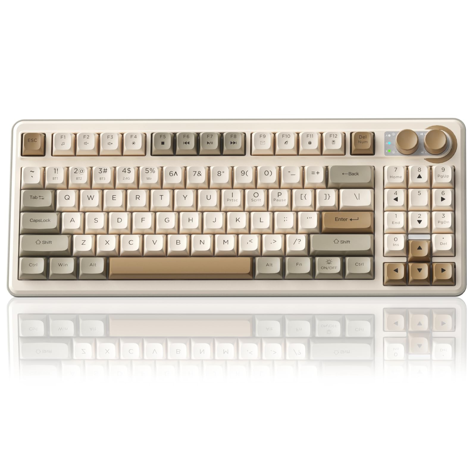 SOLAKAKA SK90 75% Wireless Gaming Keyboard - 4000mAh Tri-Mode (BT5.0/2.4G/USB-C)