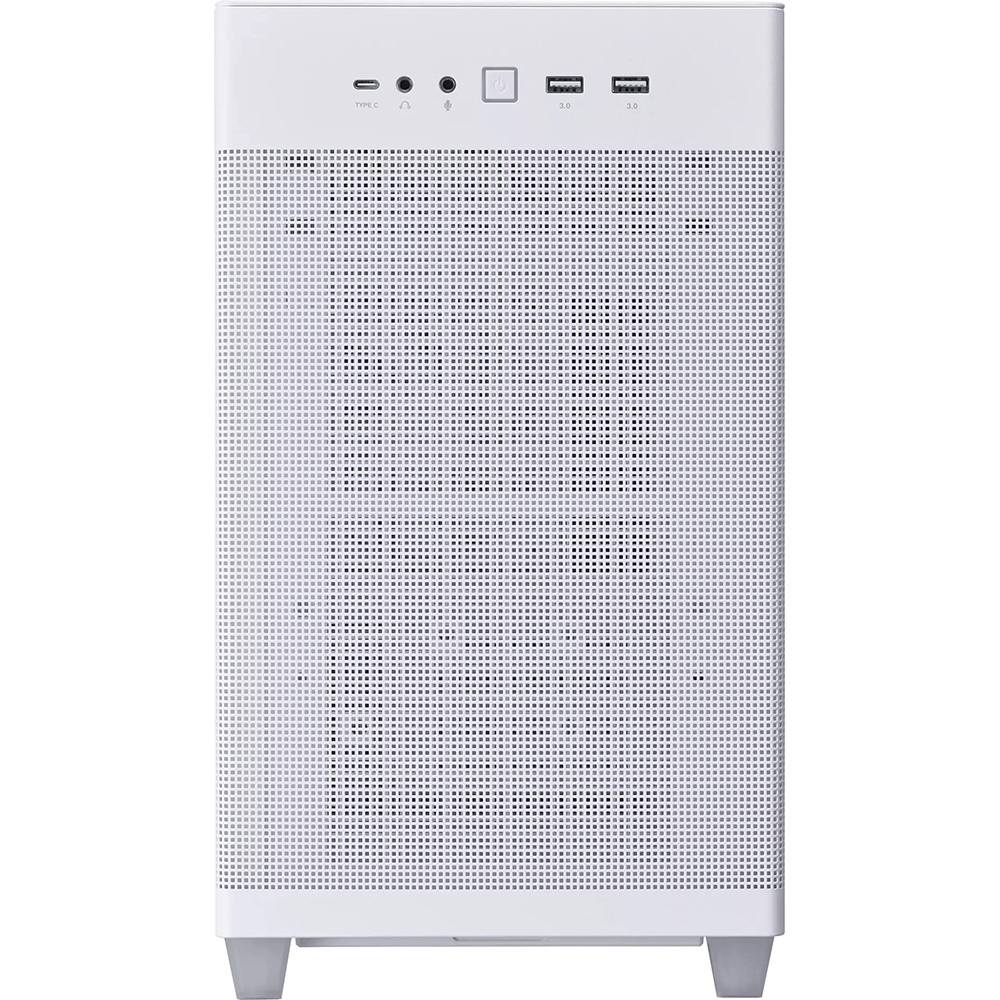 ASUS Prime AP201 MicroATX Case in White - AP201WHTMESH