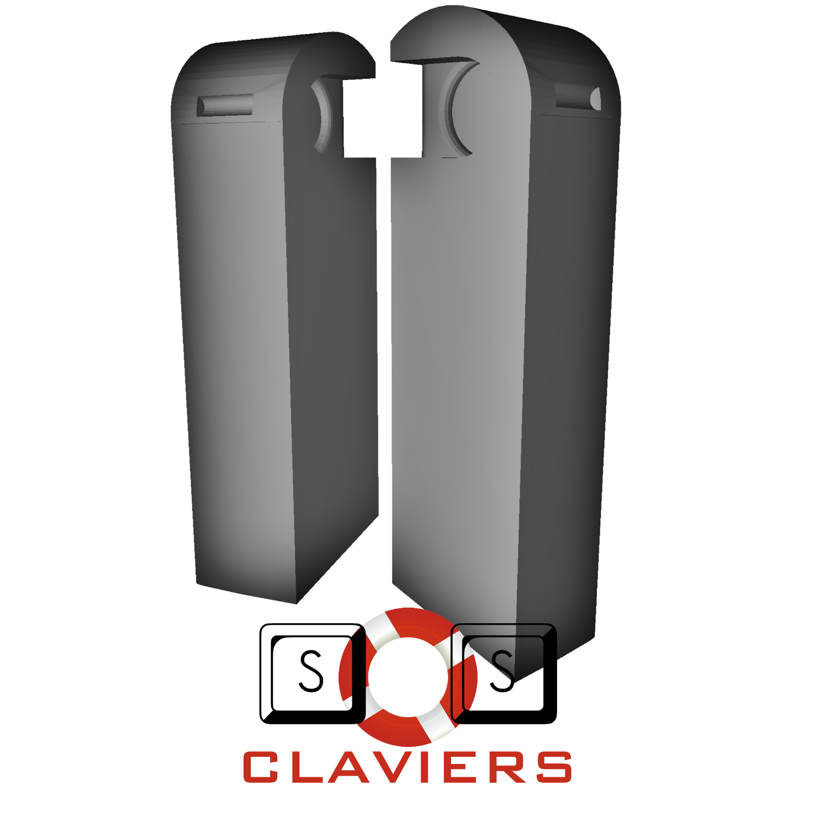 Replacement Feet for Logitech diNovo edge Keyboard