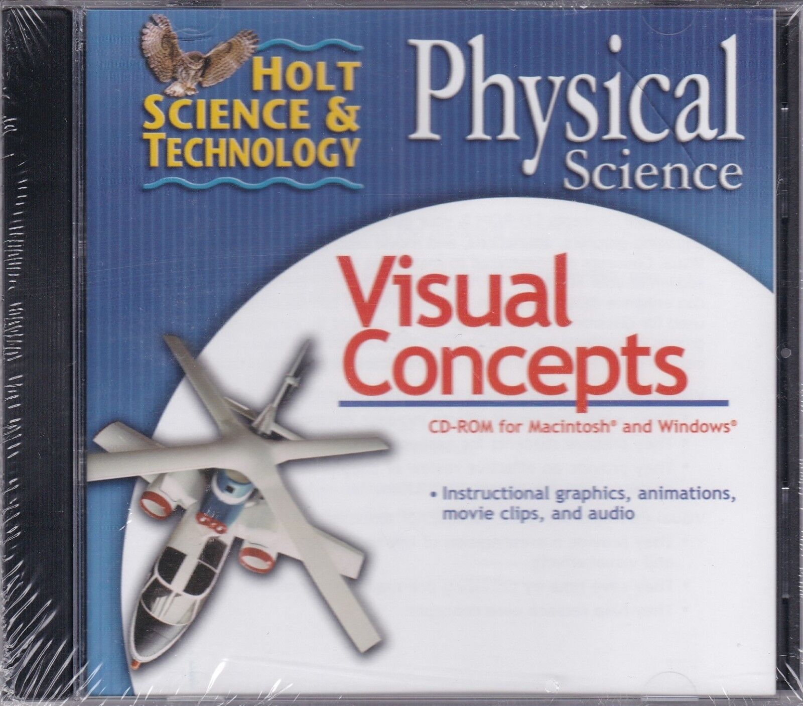 Holt Science & Technology Physical Science Visual Concepts PC CD-ROM **NEW**