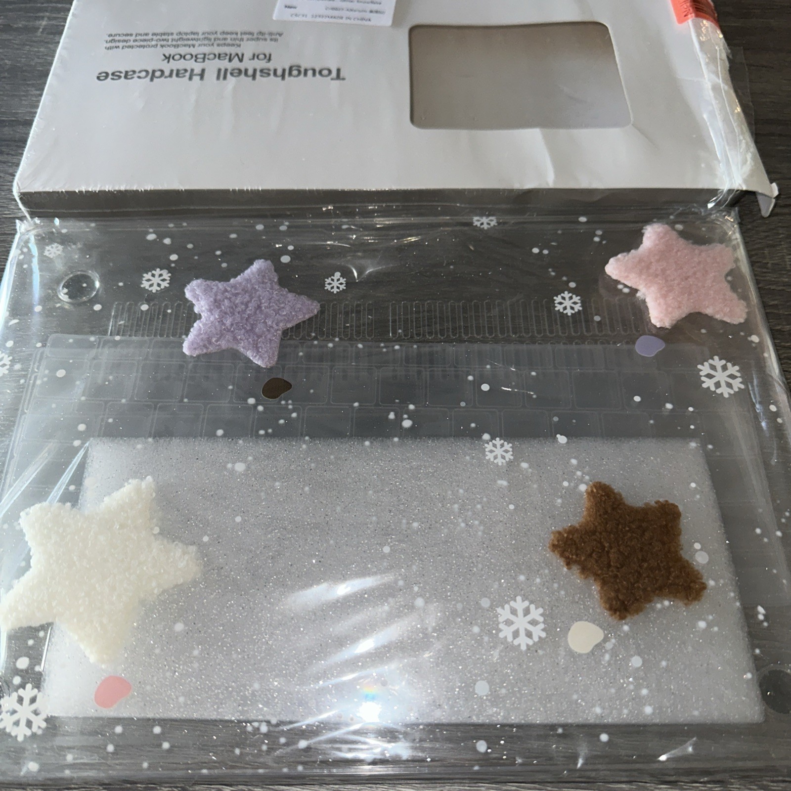 Toughshell Hard case For MacBook 2020air 13 Glitter Snowflaken