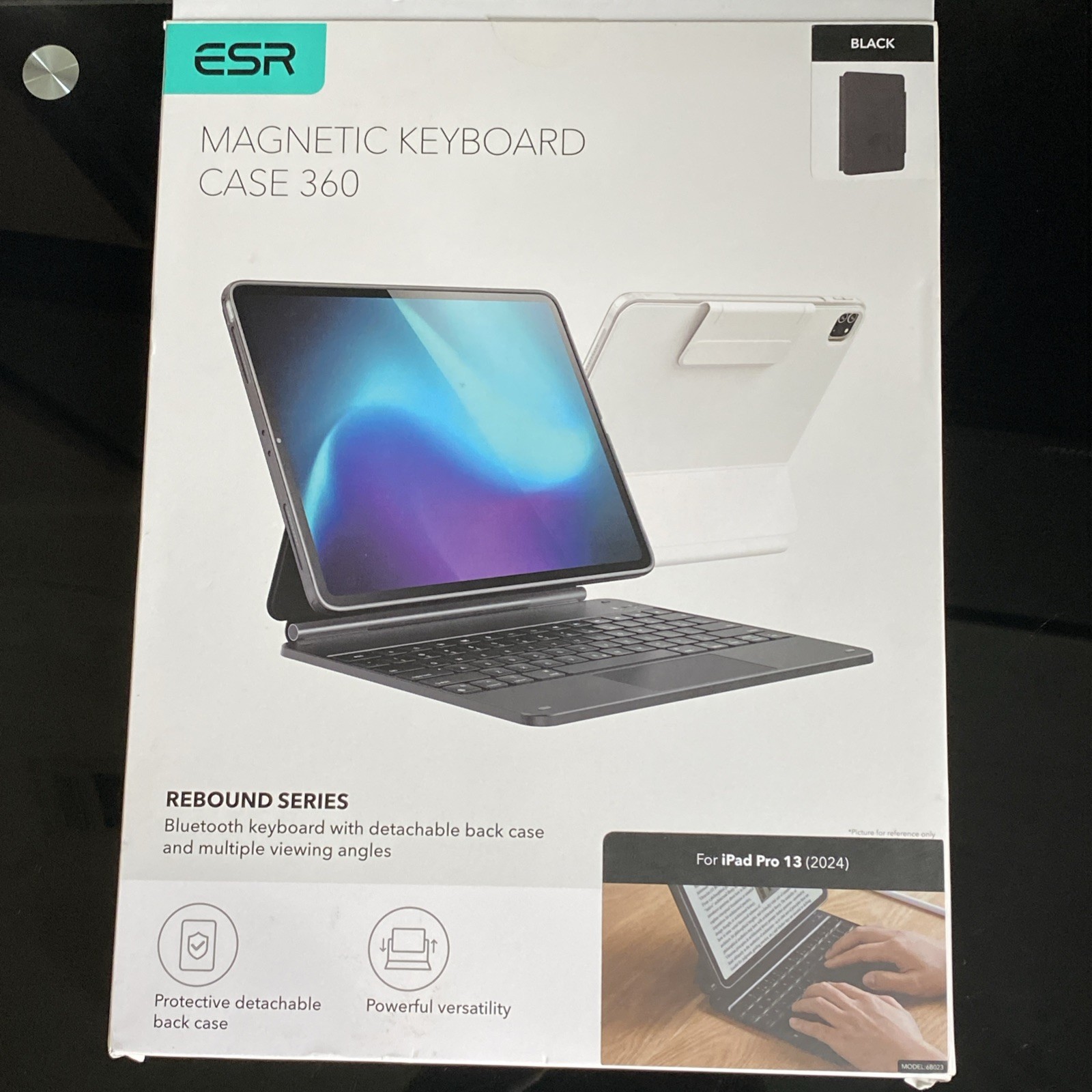 ESR for iPad Pro 13 Inch Case with Keyboard M5/M4,Multi-Mode Magnetic Stand