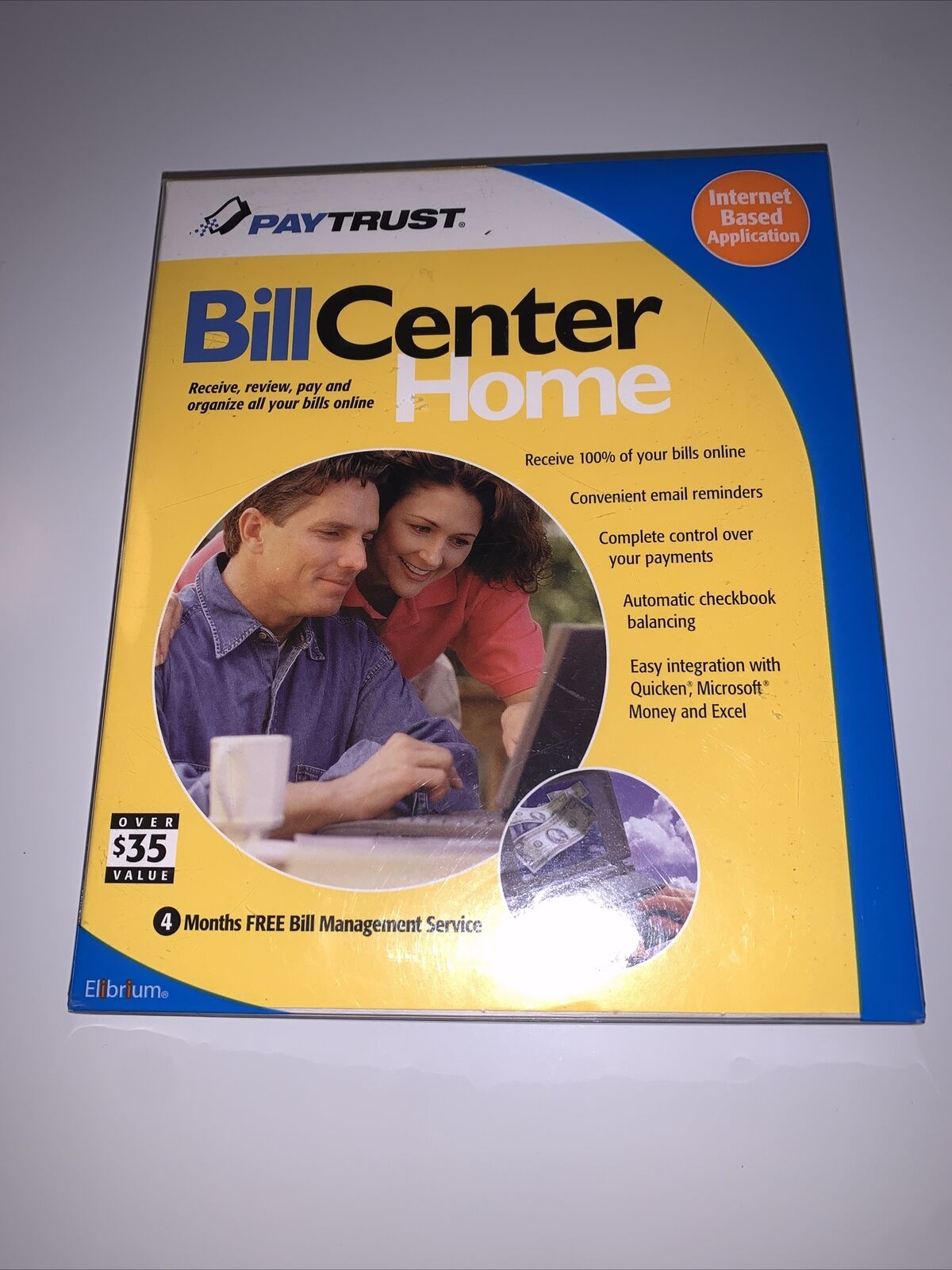 Paytrust Bill Center Home Online Bill Management Windows 95/98/Me/NT/2000