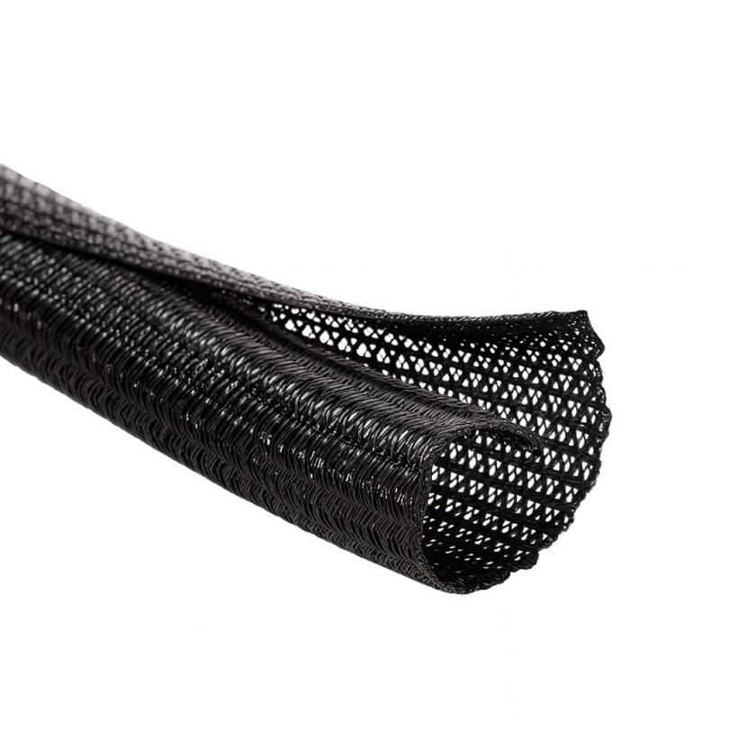 MGI SpeedWare Braided Split-Sleeve Wire Loom for High-Temperature Automotive Har
