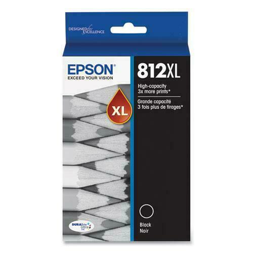 Epson 812XL High Capacity Ink Cartridge - Black