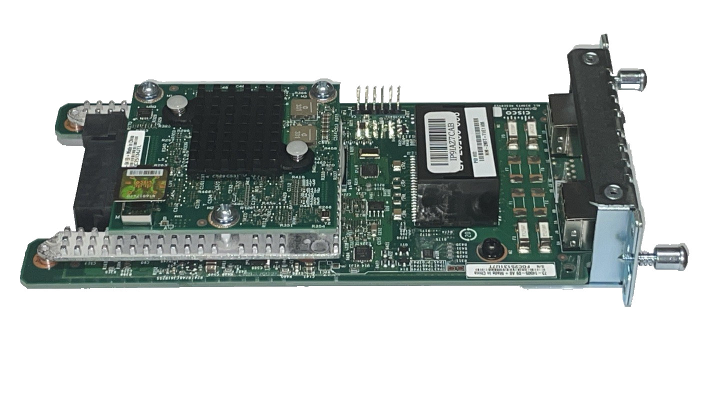 Cisco NIM-2MFT-T1/E1 73-14505-04 Dual Port Module with PVDM4 DSP Module 73-15448-04