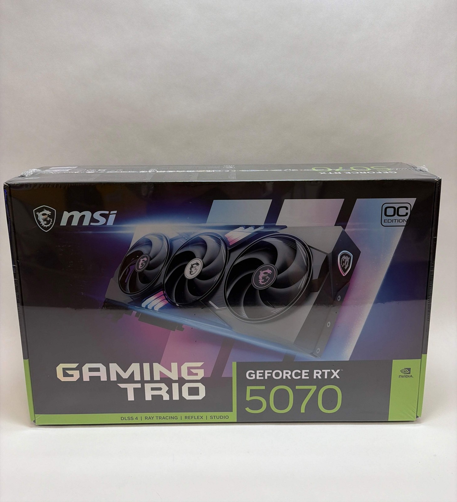 MSI NVIDIA GeForce RTX 5070 12GB GAMING TRIO GDDR7 PCIe Graphics Card NIB