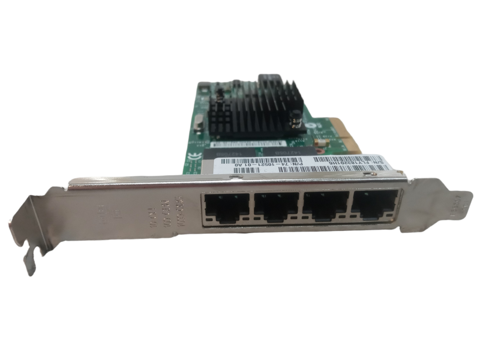 Cisco Intel I350-T4 74-10521 Quad Port Gigabit Ethernet Adapter (High Profile)