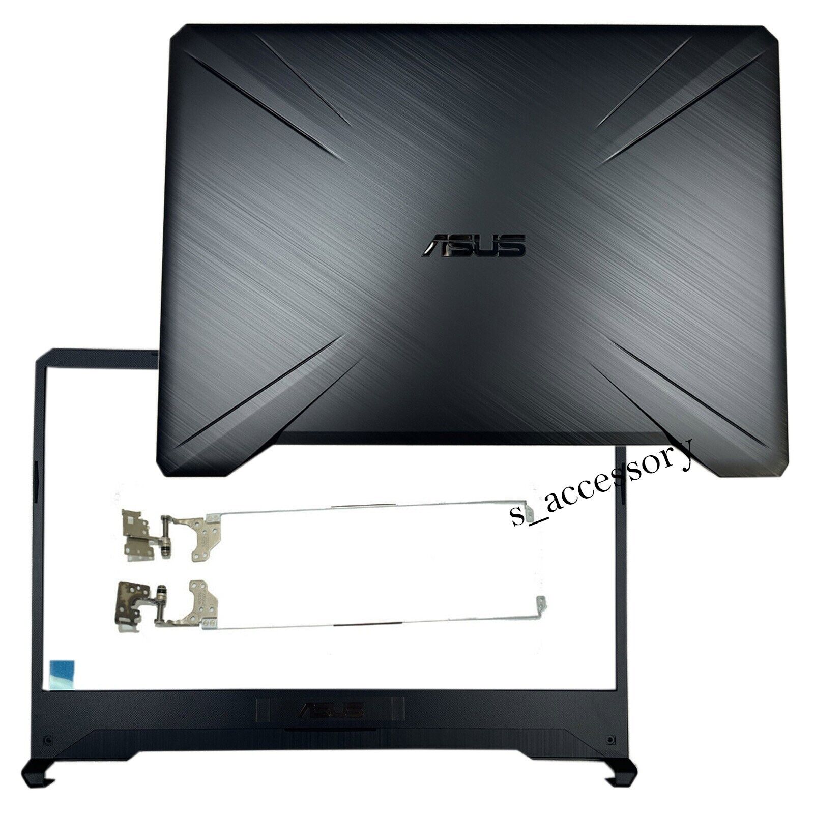 New ASUS TUF Gaming FX86 FX505 FX505DT FX95 LCD Back Cover Lid Bezel Hinges US