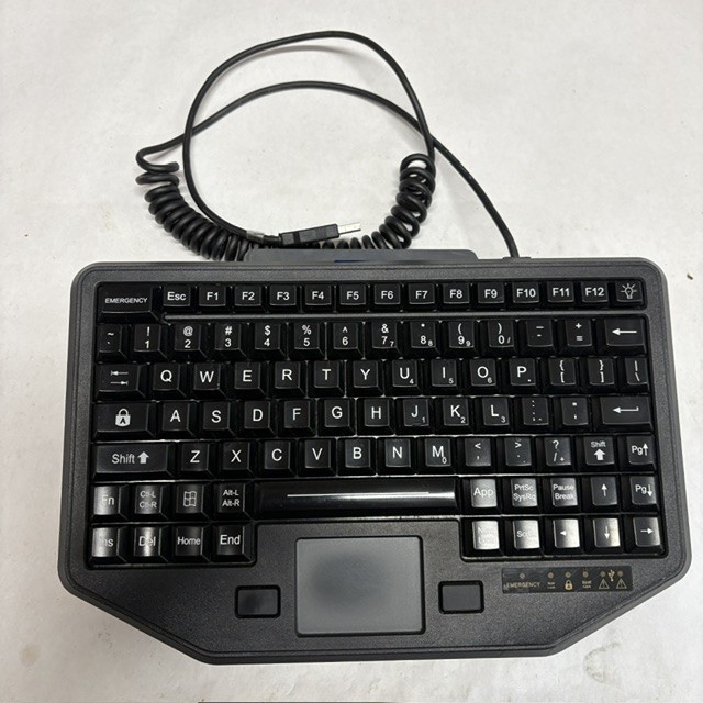 iKey IK-TR-911-RED Rugged Keyboard SN.......628, Plus Havis QR Base C-KBM-102
