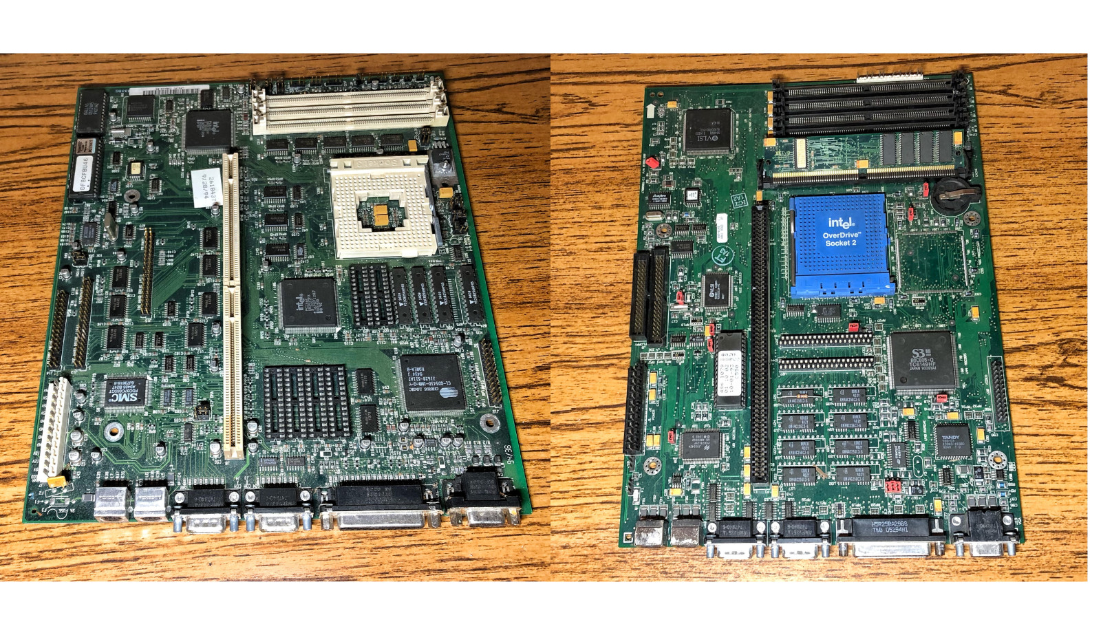 Vintage Motherboards, Socket 2 and Socket 3