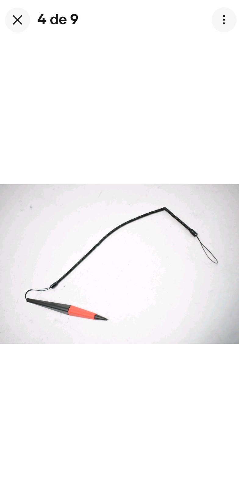 Ingenico Lane 7000 8000 Magnetic Red Tethered Stylus Kit Pen 296241618 OEM