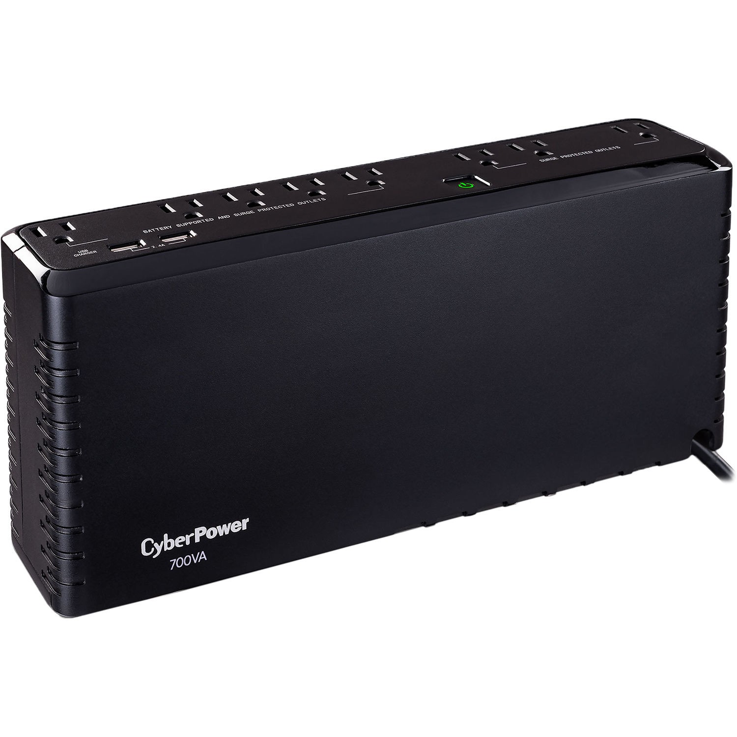 CyberPower SL700U-R 700VA/370W, 8 Outlets UPS System - Certified Refurbished