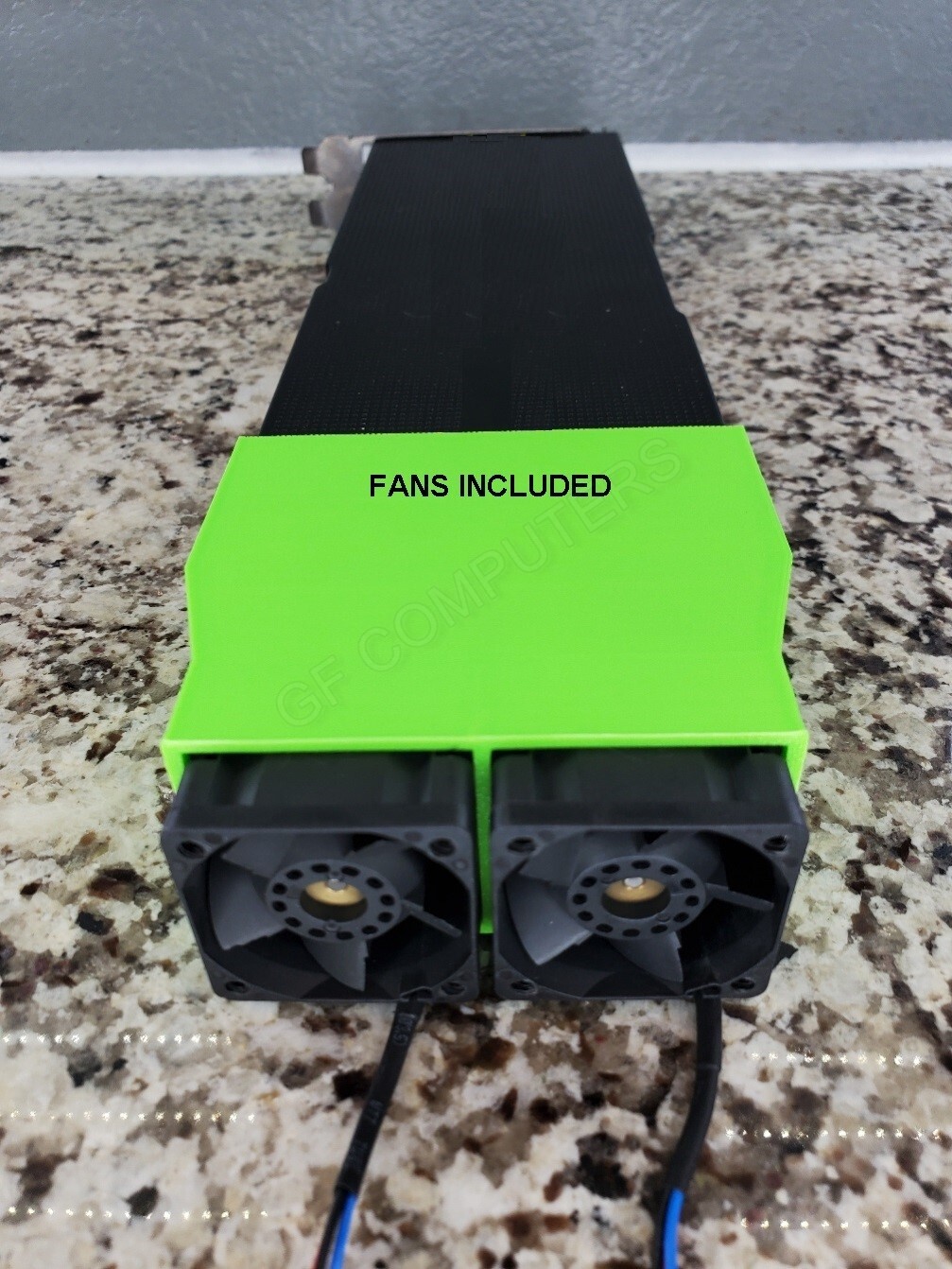 AMD S9170 S9150 FirePro GPU Cooling Fan Shroud Mounting Accelerator Card AI
