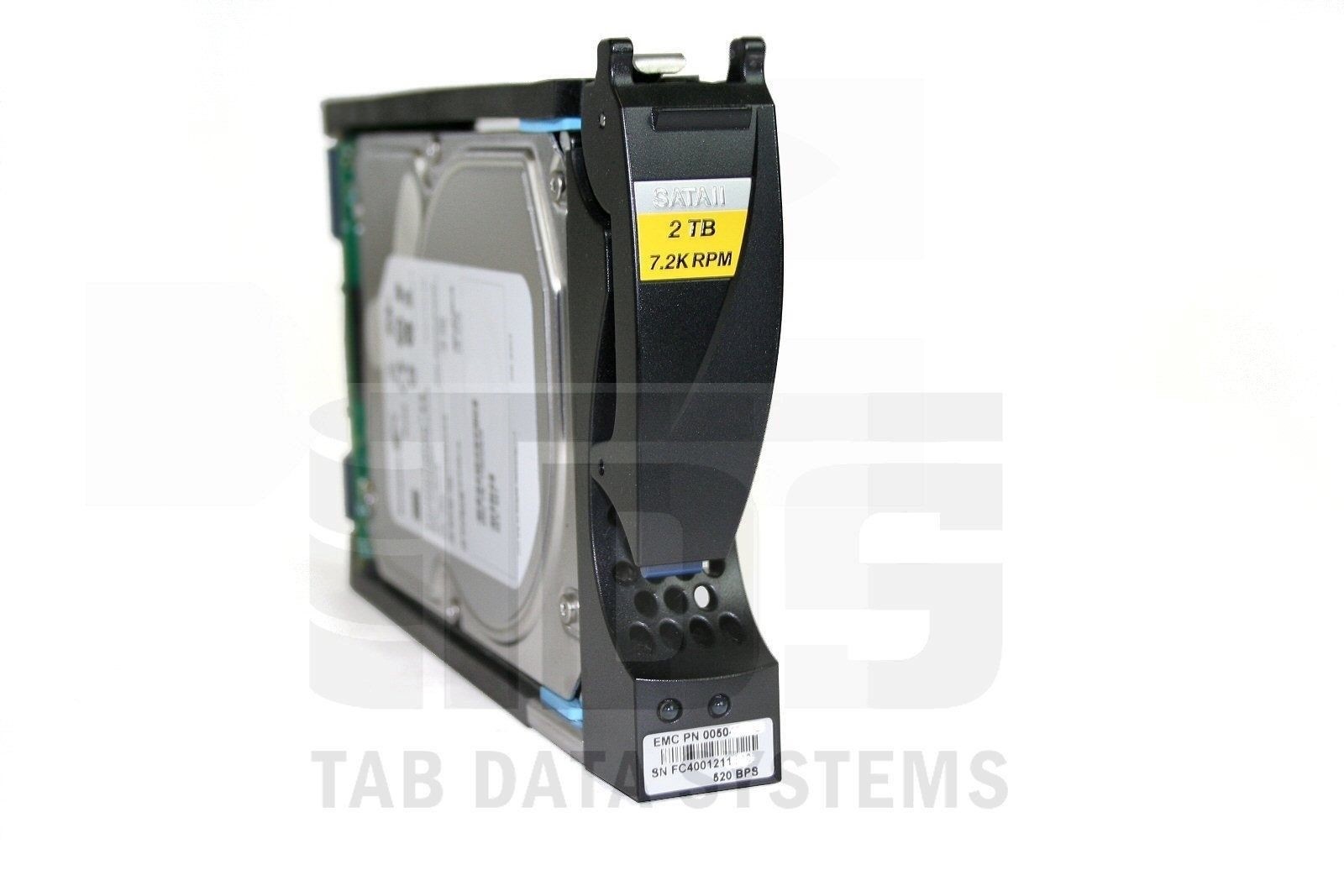 EMC CX-SA07-020 2TB 7.2K 4Gbps 3.5" FC HDD Drive for CLARiiON CX3 CX4