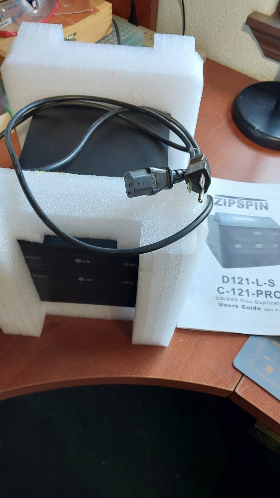 ZipSpin DVD121 PRO-WM-DC  CD DVD +- R, RW Duplicator Disc Copier  Standalone 