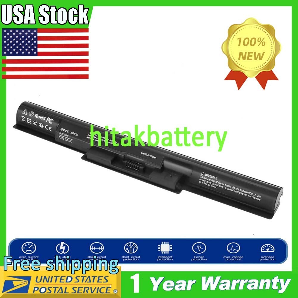 New VGP-BPS35A Laptop Battery for Sony Vaio 14E 15E Series VGP-BPS35A SVF152C29M